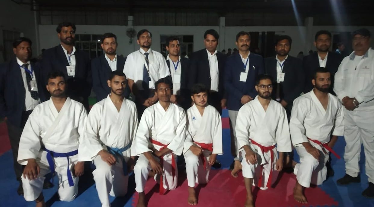 The district received 26 medals, including 12 gold, in karate.