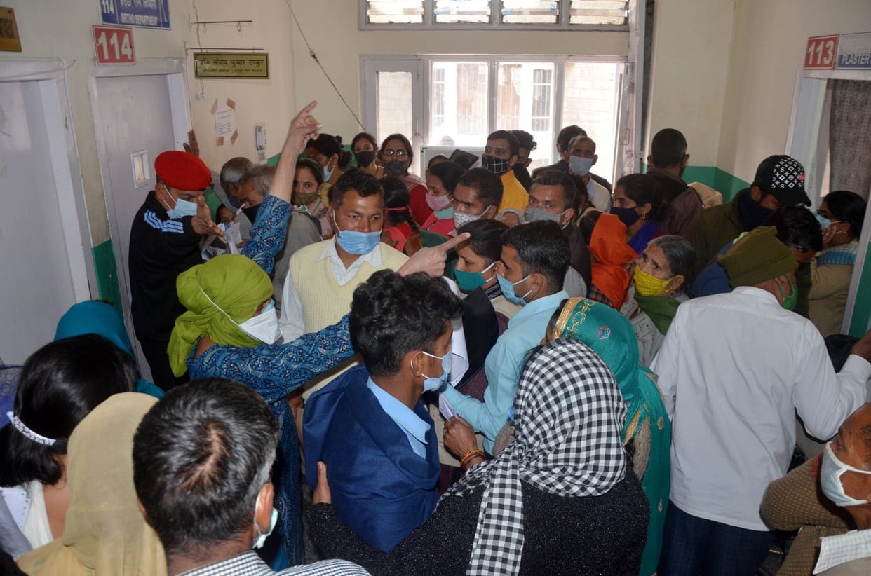 patient face problems in medical college hamirpur