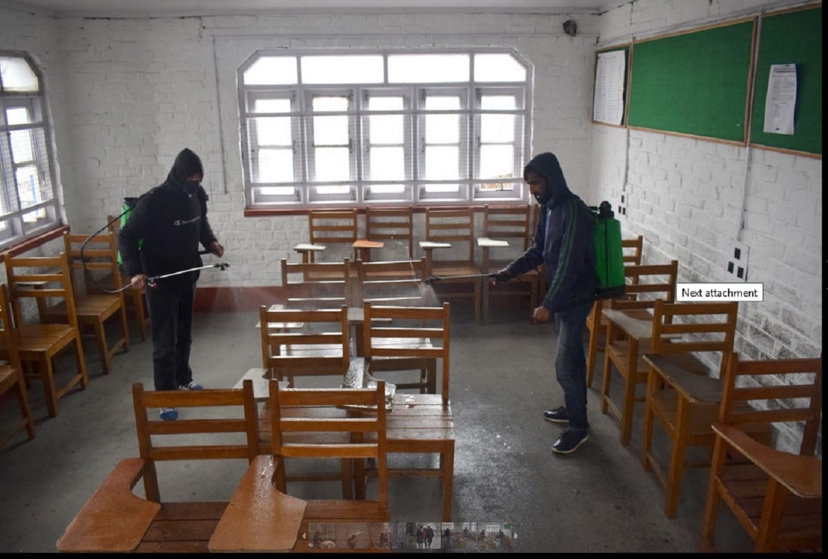 jammu-kashmir: Schools of Winter Zone Opened in Odd-Even way in Valley