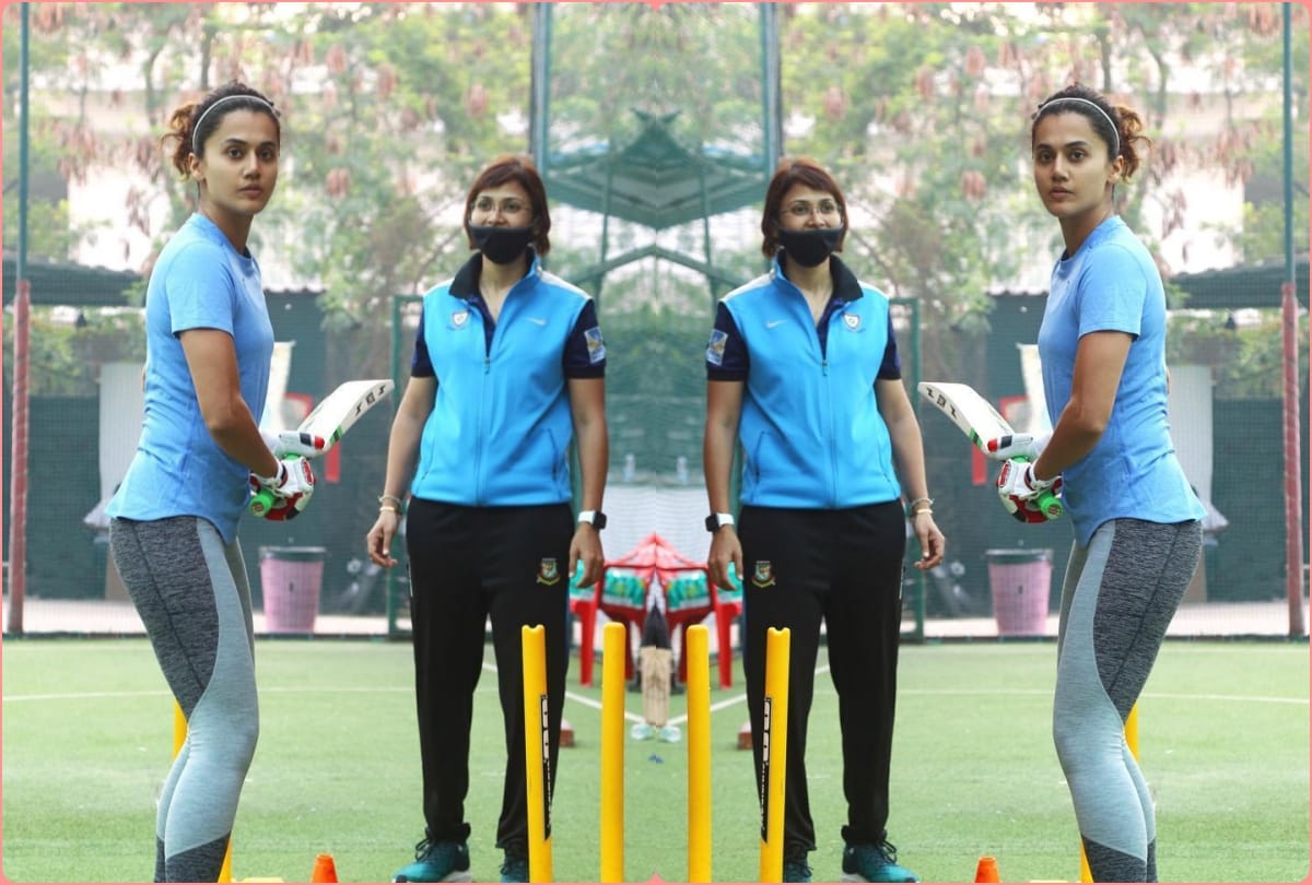 Shabash mithu star taapsee pannu said Whenever I’m around a sports star I get star struck