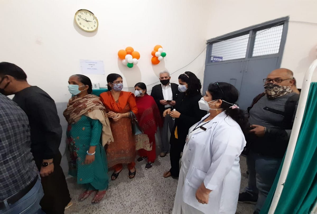Prime Minister Modi got Corona vaccine Vaccination in Jammu and Kashmir