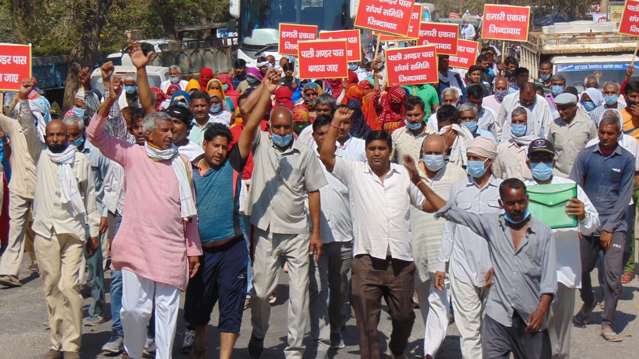 people protest