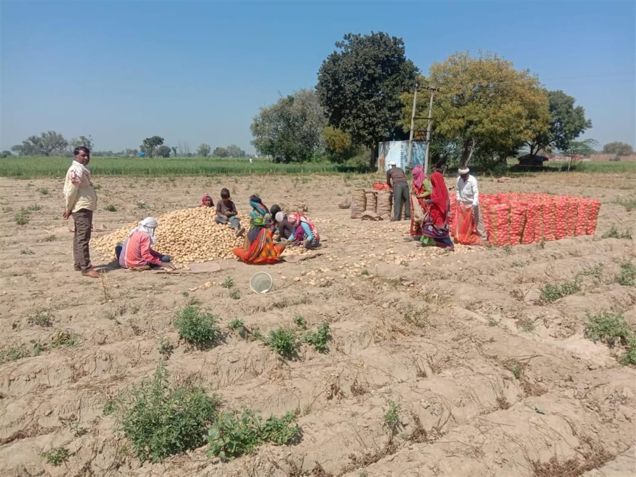 Hathras: Sorrow and anger in the village after the killing of the farmer