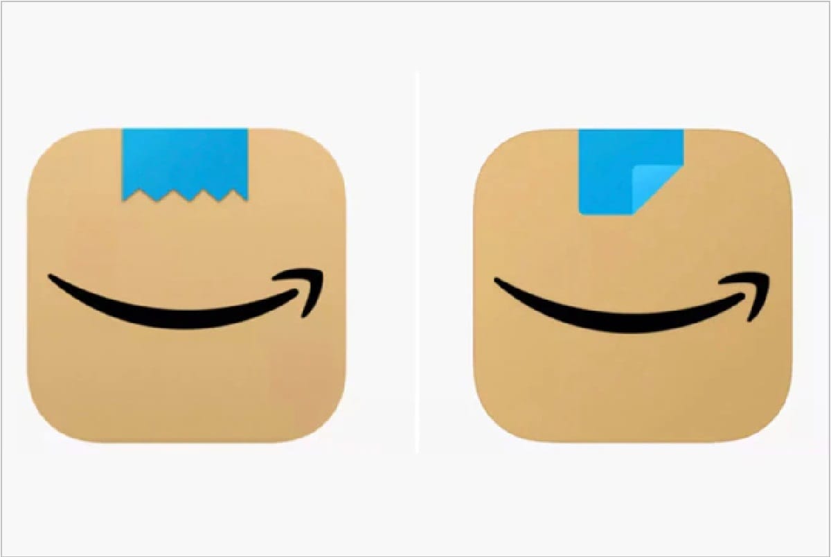 Amazon changes logo after comparison with Hitler moustache