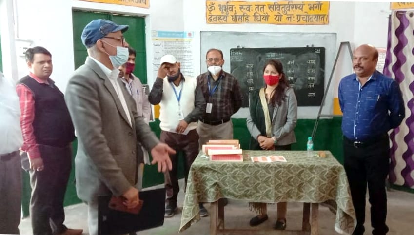 Kasturba Gandhi School inspected