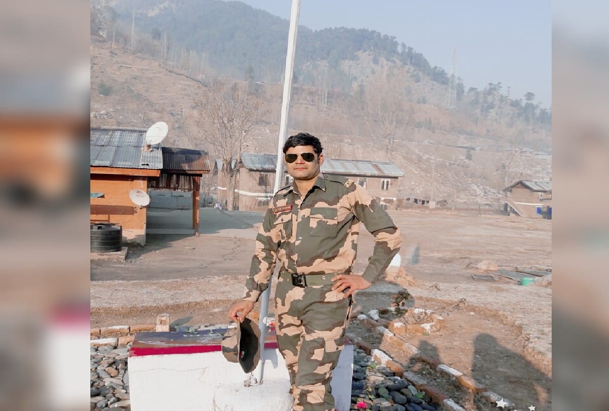 Agra Satish Kumar Chahar Died In Pokhran Cause Of Cannon Barrel Blast