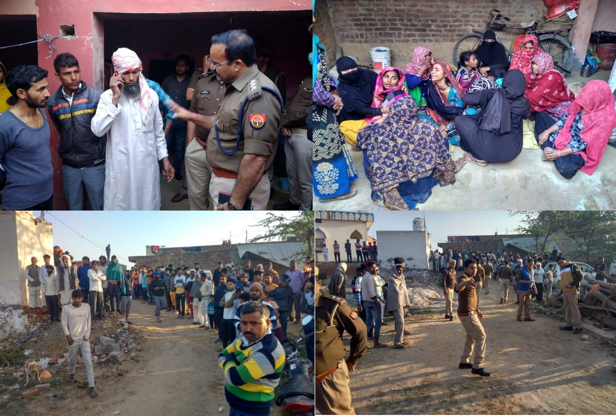 bulandshahr murder case man murdered his wife and two daughters in suspicion of character See photos