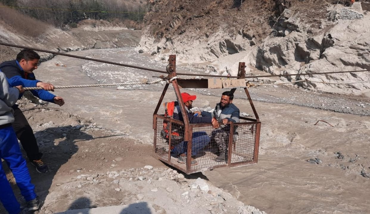 Uttarakhand Chamoli News: Removal of debris from Tapovan tunnel continues