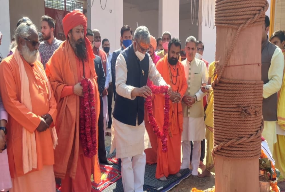 Haridwar Kumbh Mela 2021: CM Trivendra Singh rawat inspects 150 bed temporary hospital