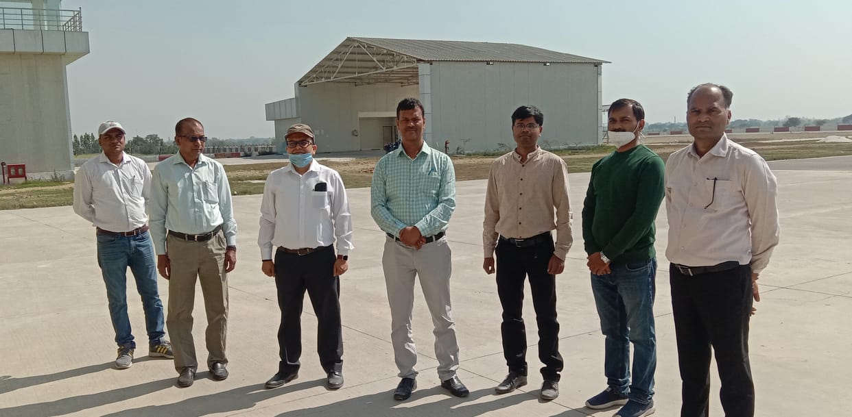 Azamgarh: Flight expected for next month, airport authority team reached for survey at airport