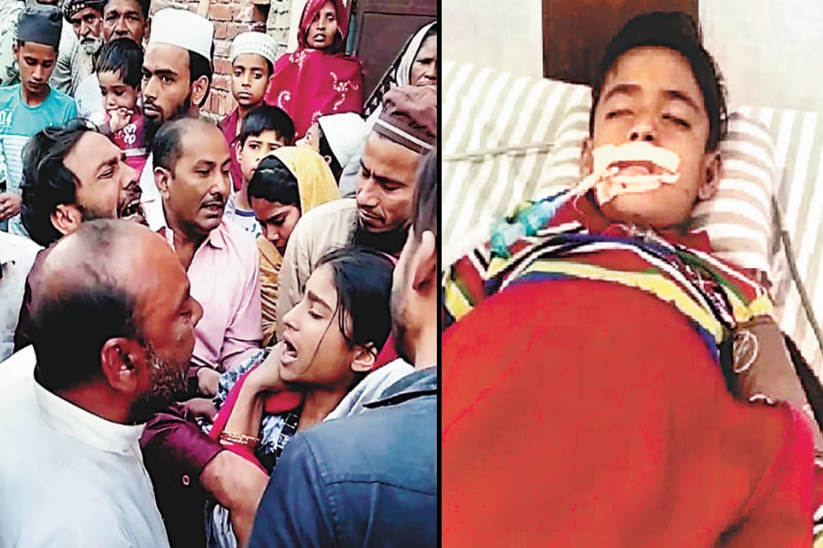 Meerut: Firce fire after gas cylinder leaked in kitchen in lisari gate, grandson and grandmother died