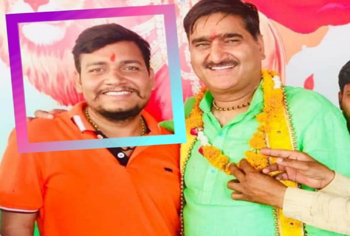 hathras case main accused Gaurav with BJP leaders Photo viral