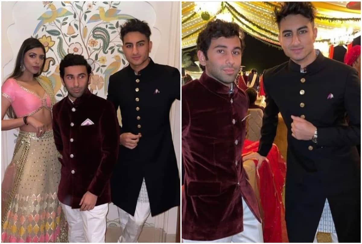 Ibrahim Ali Khan parties hard at Captain Amarinder Singh's granddaughter's wedding, photos go viral