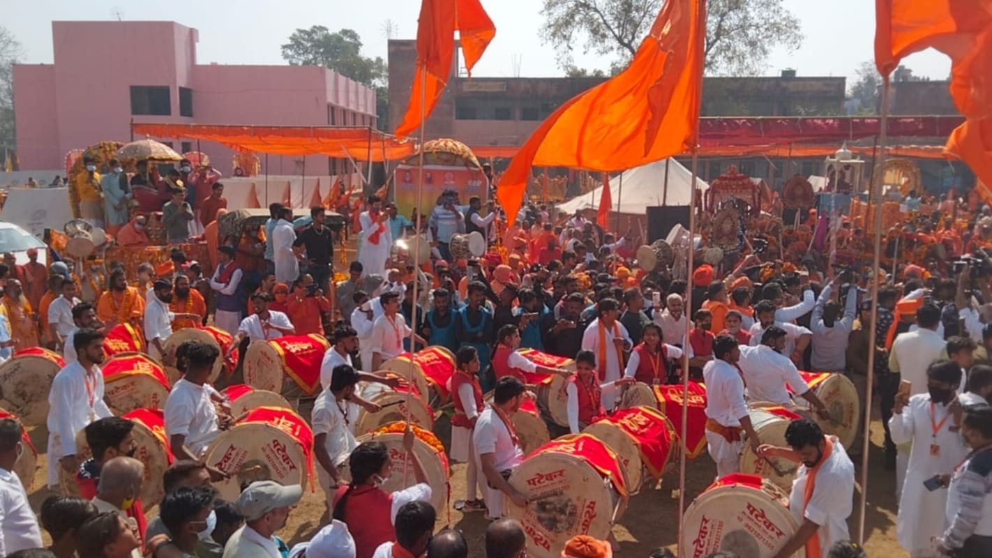 Maha kumbh 2021: Religion flags are pride of akhadas