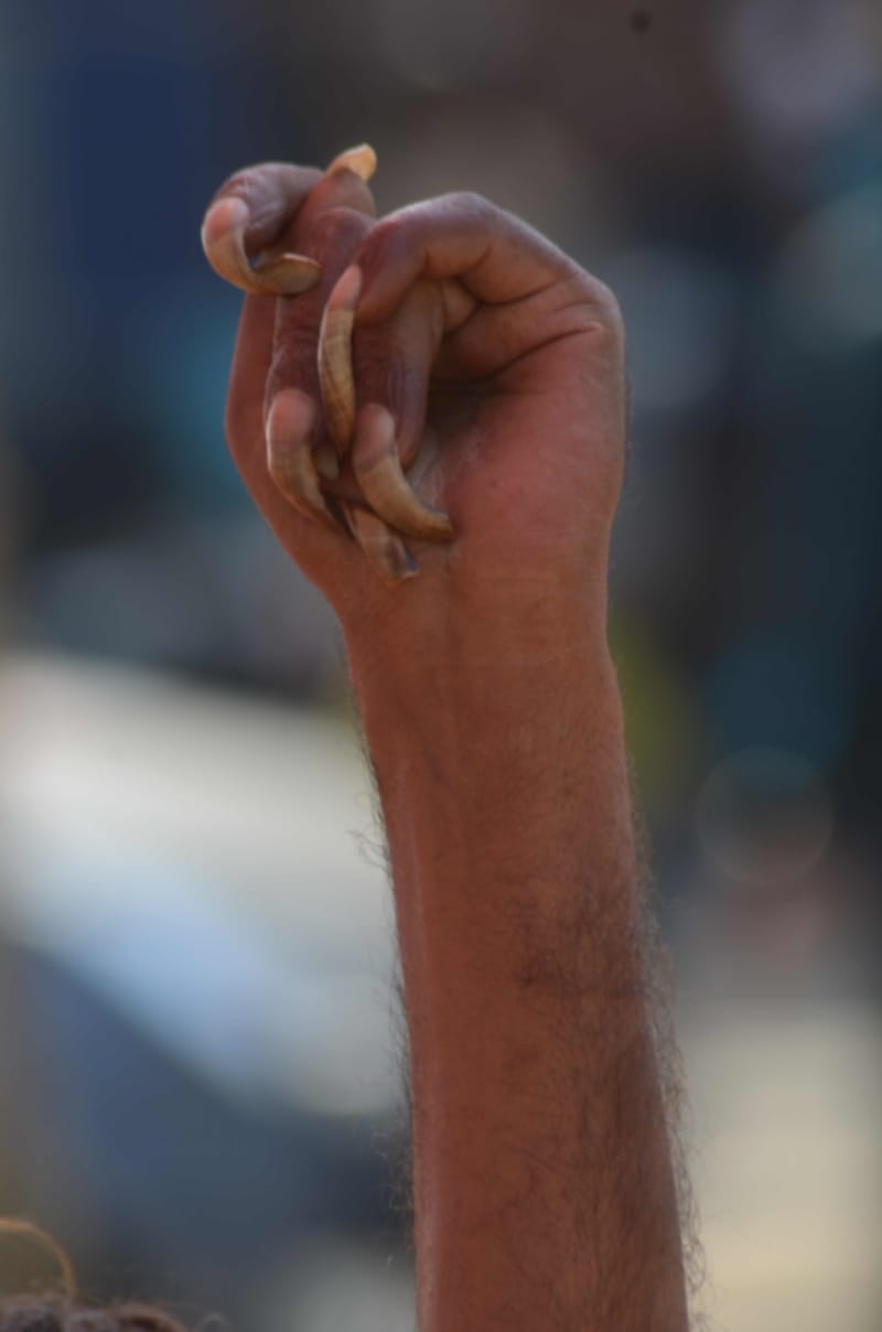 Haridwar Maha Kumbh Mela 2021: from four and half year this saint doing tough tapasaya seen in photos