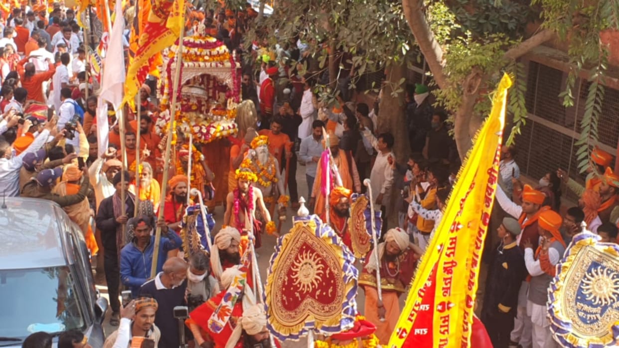 Haridwar Maha Kumbh Mela 2021: Niranjani Akhara Peshwai will come out Today in royal style