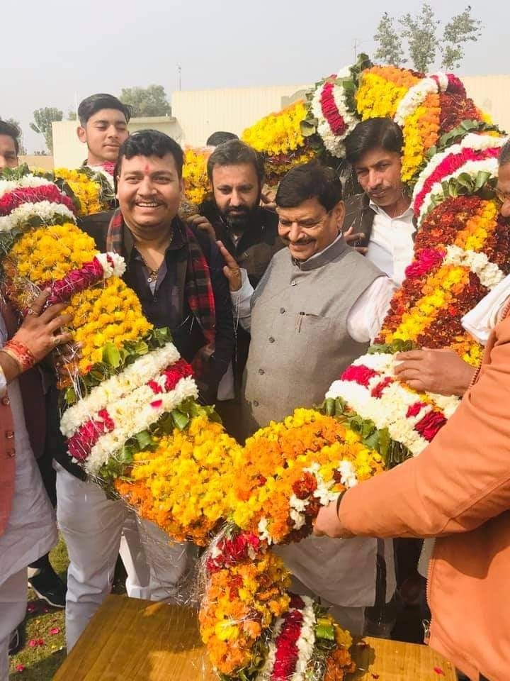 Hathras: Accused Gaurav showing himself as a possible candidate of SP