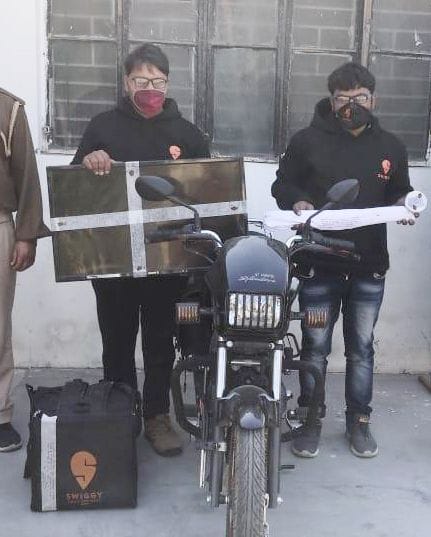 Two swiggy delivery boys arrested for stealing homes