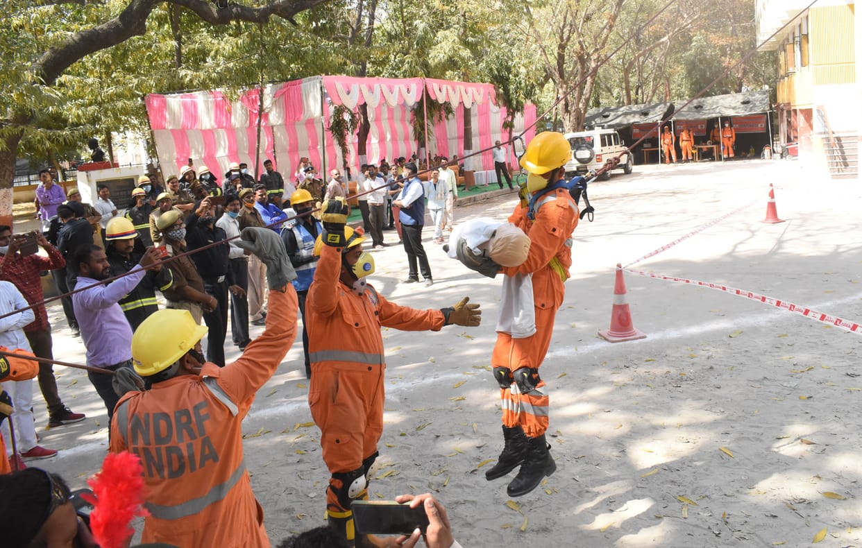 Mockdrill: Seven lives saved