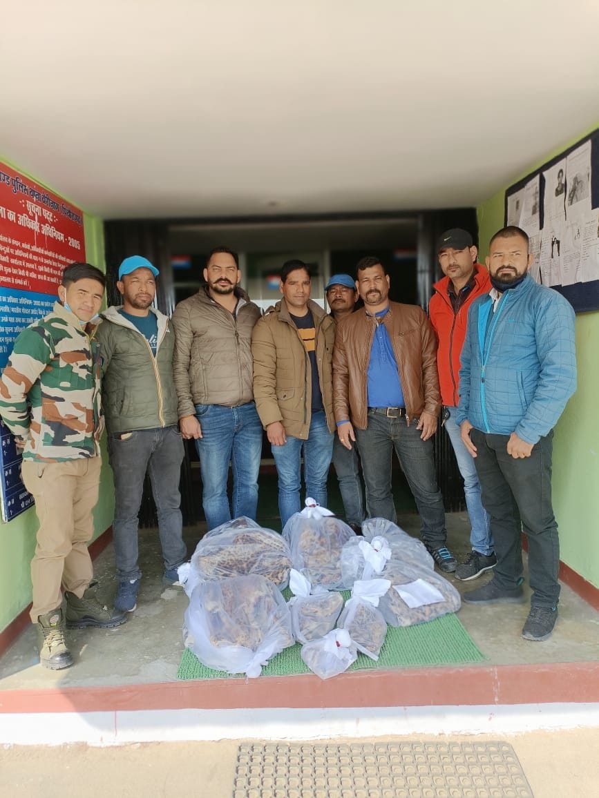 Smuggler arrested with six skins of Guldar