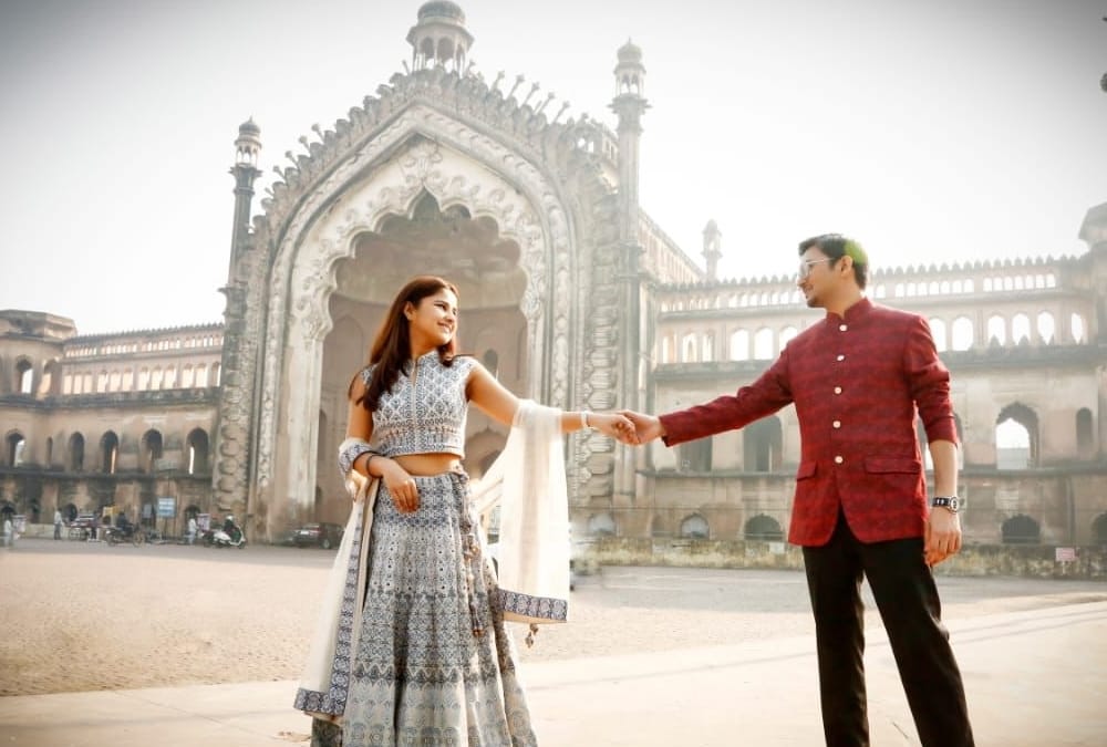 Places for pre wedding shoot in Lucknow.