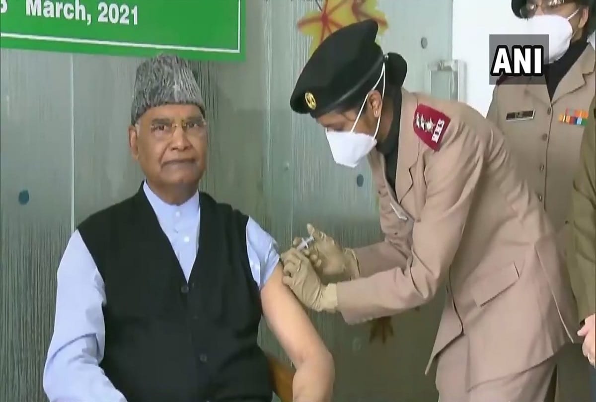 President Ram Nath Kovind to receive Covid 19 vaccine first dose today