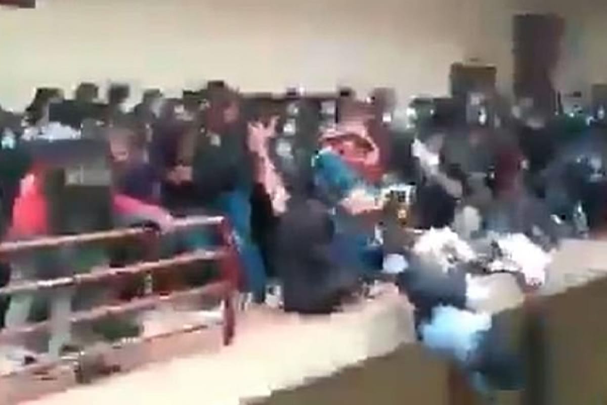 Seven students died after falling from fourth floor balcony in Bolivia
