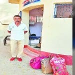 केंद्रीय कारागार आगरा से रिहा होने के बाद विष्णु