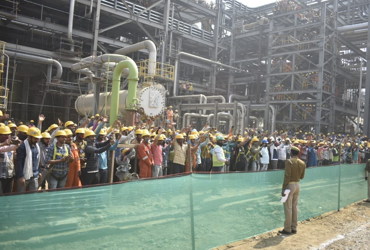 local factories used to supply sacks to fertilizer factory