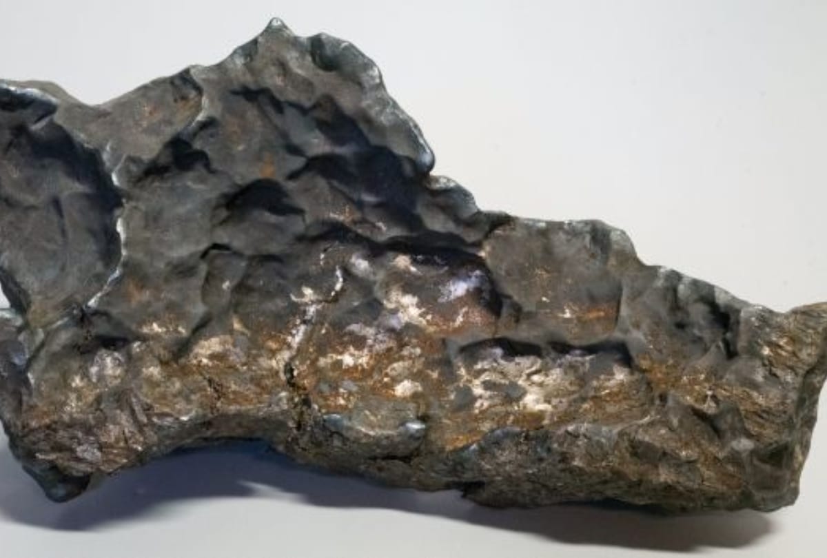 sweden 14 kilogram meteorite crashed meteorite is full of iron