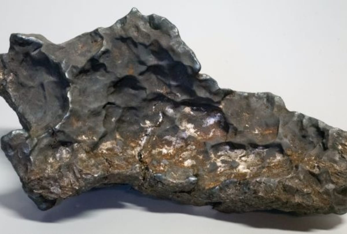 sweden 14 kilogram meteorite crashed meteorite is full of iron