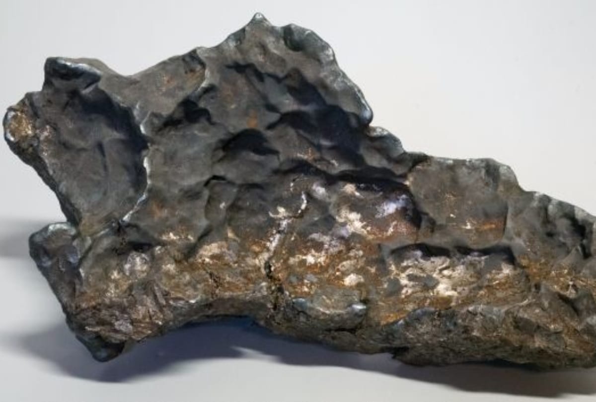 sweden 14 kilogram meteorite crashed meteorite is full of iron