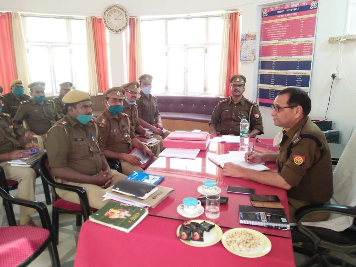 asp meeting in dhanghta police station