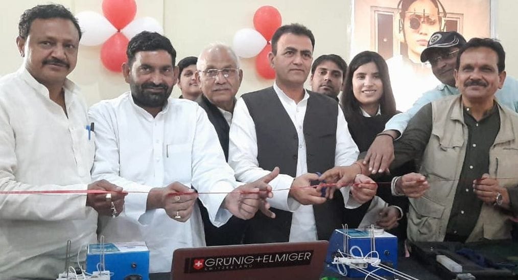 Young people in shooting target: Yograj