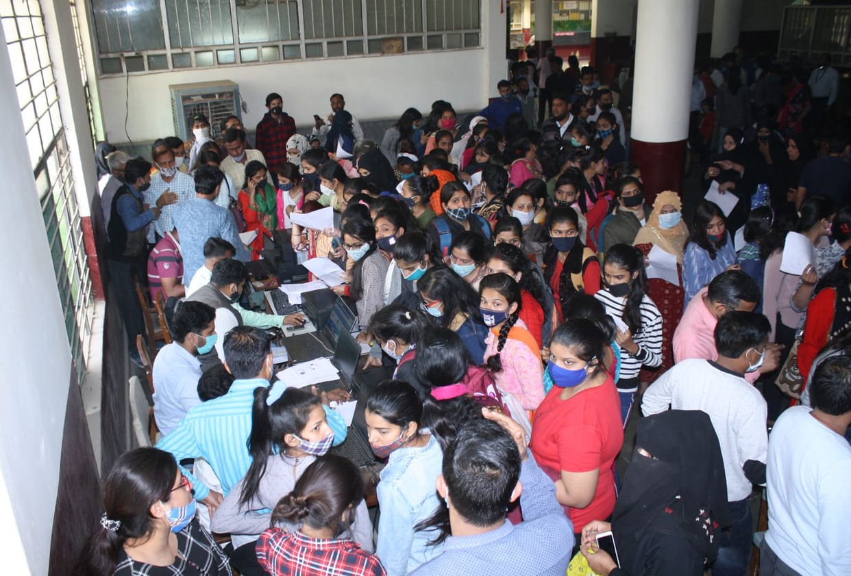 driving liscens camp in RTO office for women under mission shakti campaign