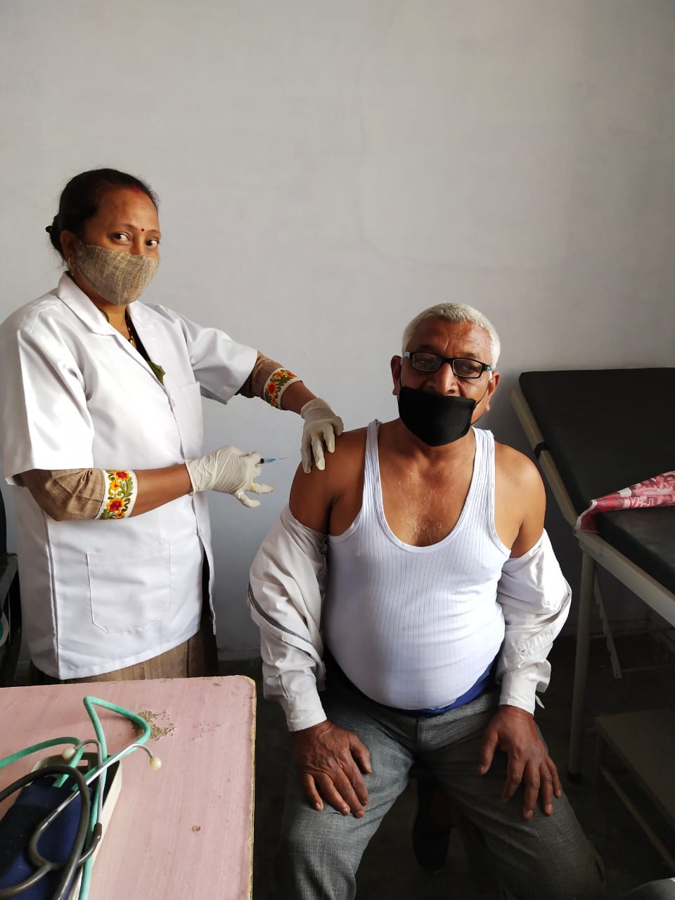 Fewer people arrived to get anti-corona vaccine