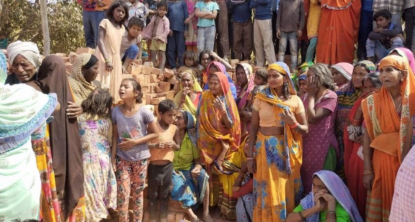 Woman working on brick kiln under trolley, dies