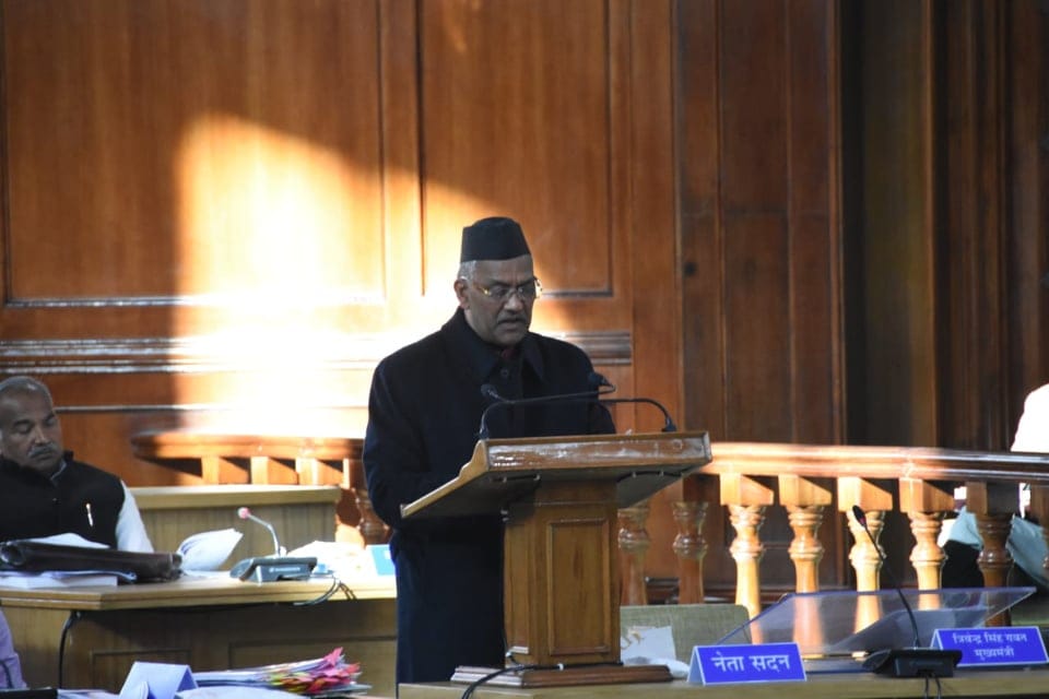 uttarakhand budget 2021: CM Trivendra singh rawat read 54 pags speech