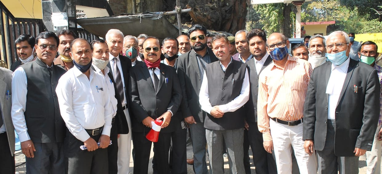 Advocate on strike, lockout