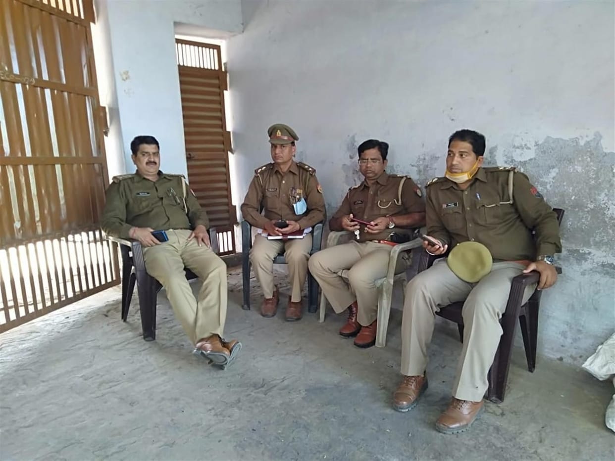 police keep eyes on political leader