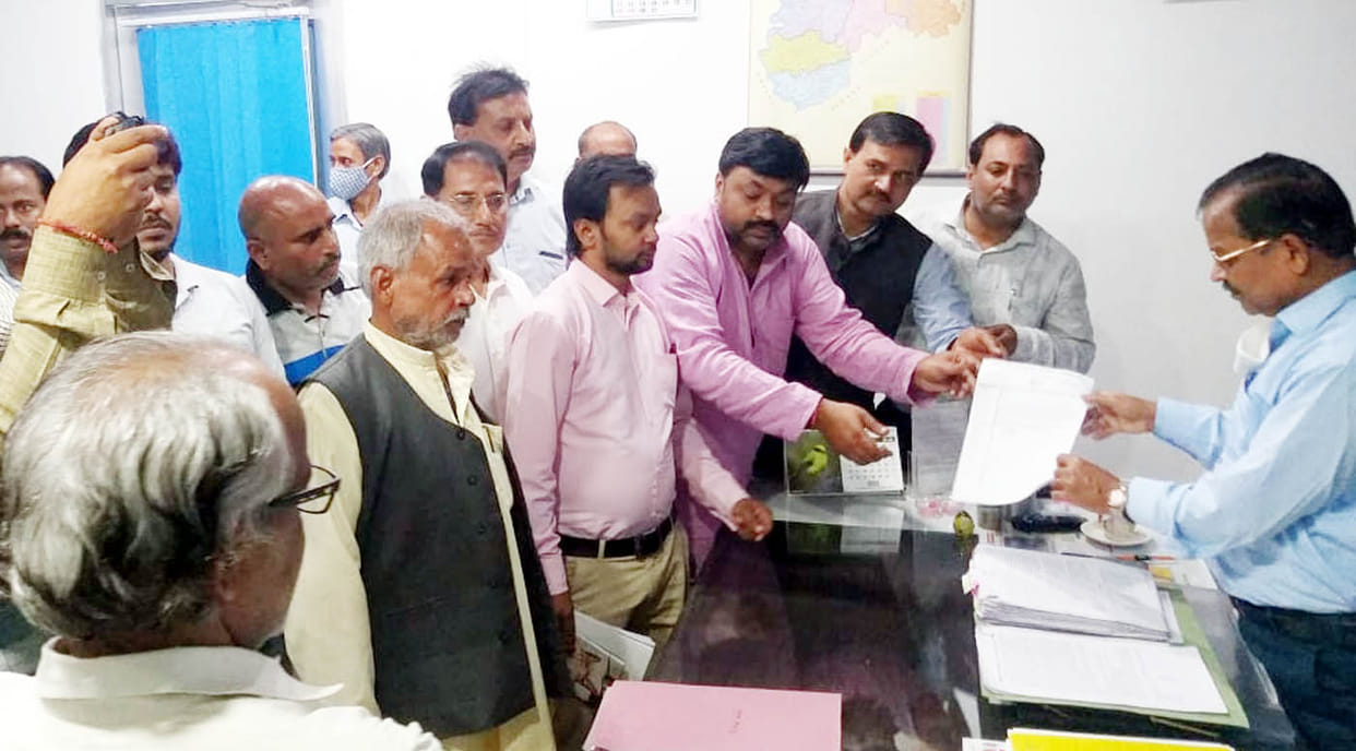 civic,pradarshan,hamirpur news