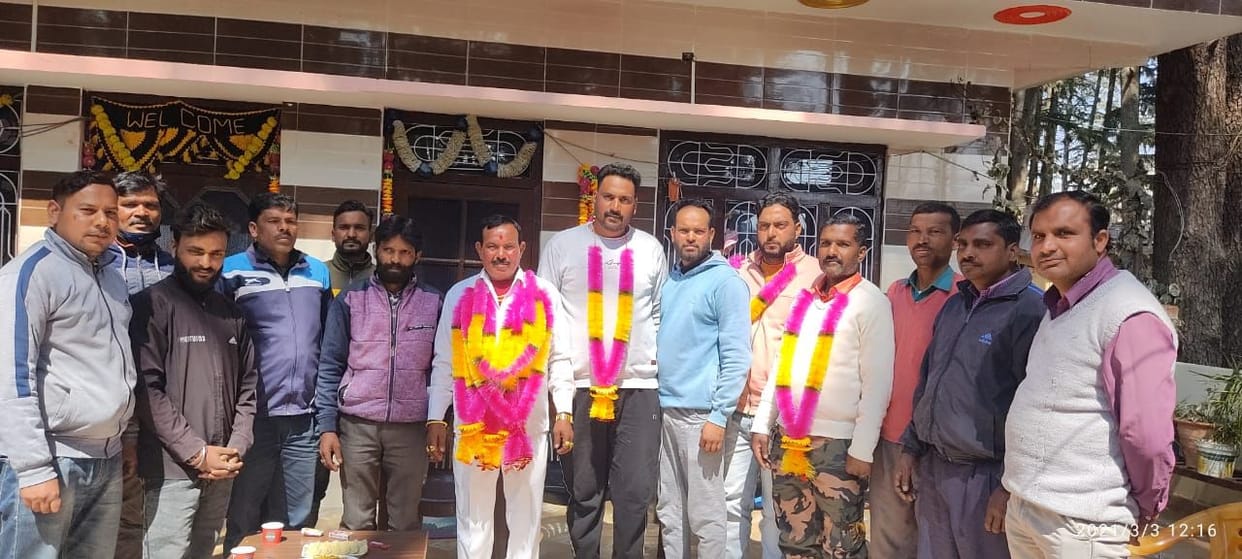 Harcharan became the Kumaon Mandal President of Valmiki Nav Yuva Sangh