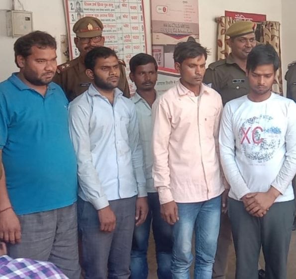 Five miscreants arrested for committing auto looting as passengers