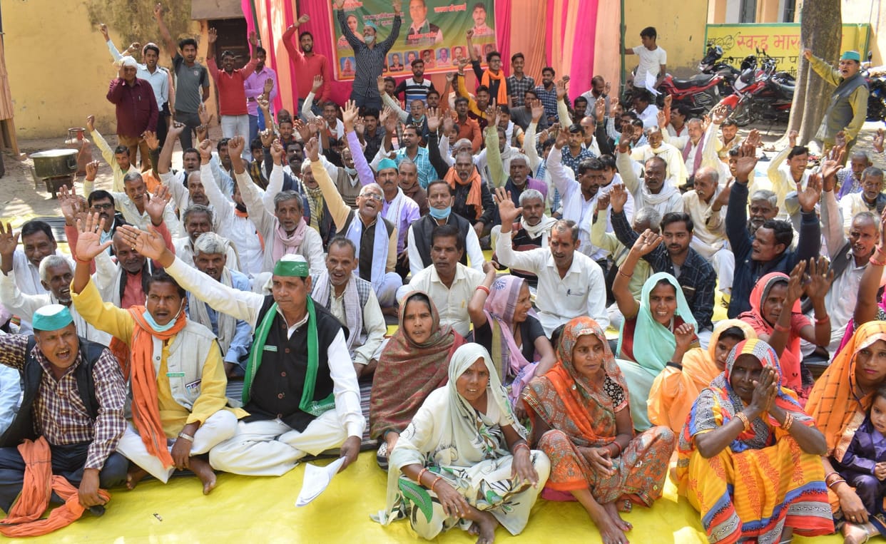 Villagers and Bhakiyu came face to face for consolidation in Pura Bahadur
