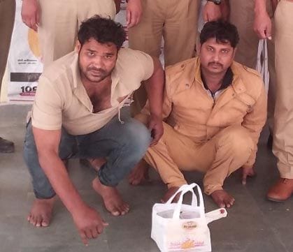 Mathura: Interstate chain robber and goldsmith arrested, looted four chains recovered