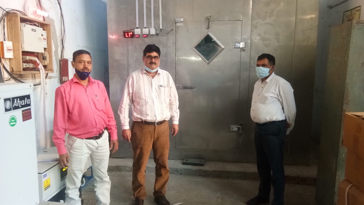 Health department's walk-in freezer will have a minus 25 degree temperature boon
