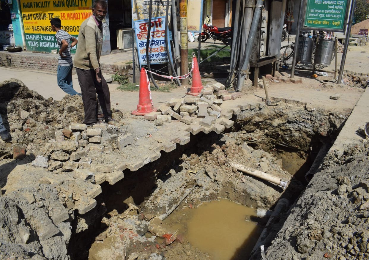 water problem in Mainpuri