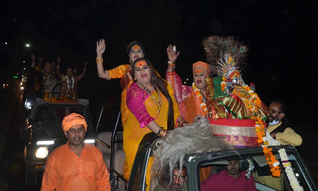 Haridwar Maha Kumbh Mela 2021:  Kinnar akhara Mahamandaleshwar Laxmi Narayan exclusive interview from kubh