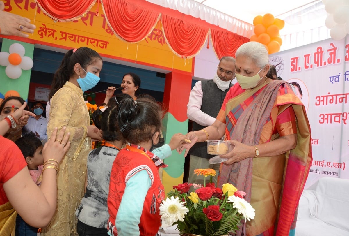 College to come to adopt Anganwadi centers: Governor Anandi Ben