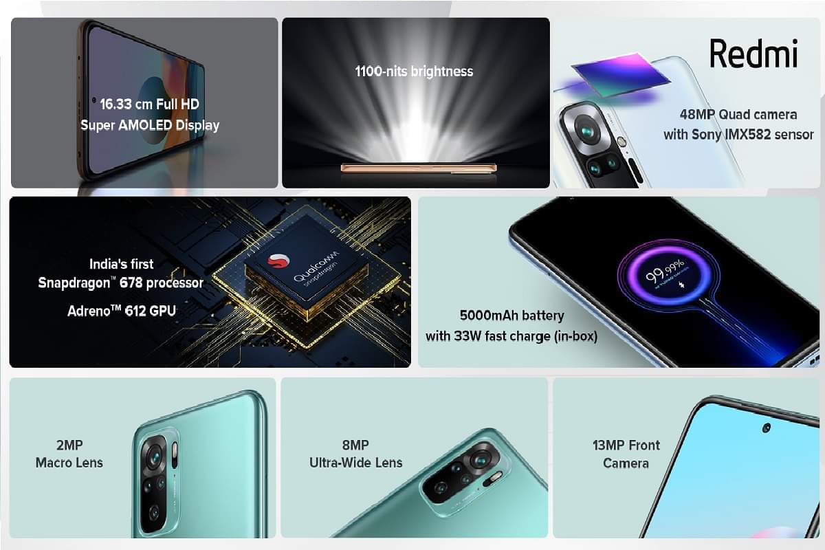 Samsung Galaxy F22 vs Redmi Note 10 full specs comparison know which smartphone is better for you